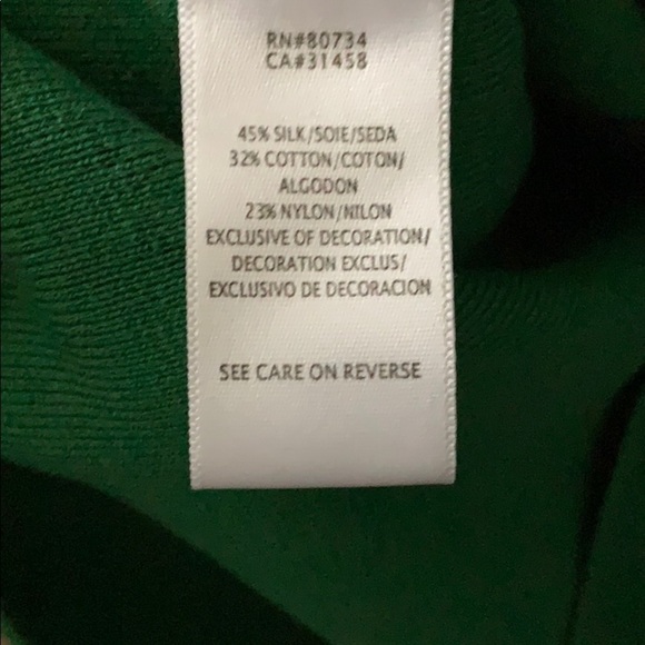 BCBG Color Block Tunic With Beaded Collar - Picture 10 of 11